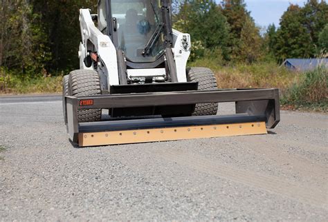 driveway skid steer|skid steer grading kit.